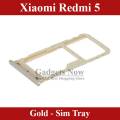 Xiaomi Redmi 5 SIM Tray Sim Jacket Sim Slot Sim Door For Xiaomi Redmi 5 - Gold. 
