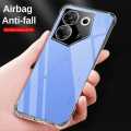 Tecno Camon 20 / Camon 20 Pro Case Transparent Anti-Shock Airbag Shock-Proof Jelly Cover. 
