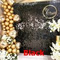 Shimmer Wall Backdrop Decorations Panel | Wedding, Birthday, Anniversary, Engagement & Bridal Shower Party Decor Panel (Champagne). 