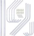9 Hooks Coat & Hat Rack, Coat Hanging Stand, Tree Shaped Clothes Hanger Metal Coat Rack Steel Tube Space Saving Rack. 