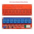 5V 12V Bluetooth Relay Module Bluetooth Remote Relay Output 8 Channel Relay Module for Arduino. 