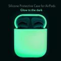 For Airpods 2 Luminous Silicone Case Fluorescent Protective Cover For Airpods 1 Earphones Protection Cover Mini Earbuds Case. 