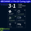 Mechanic CUV-4 2-in-1 UV Curing Heat Dissipation Smoke Exhaust Fan for Mobile Phone PCB Repair by electrica. 