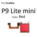 Touch ID Fingerprint Sensor Scanner Connector Flex Cable Parts For Huawei P9 Plus P8 Lite 2017 Mini Home Return Button Key. 
