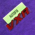 VXR rear pvc red Sticker for Suzuki Cars 01 PC. 