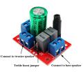 LA o Frequency iider oard Adjustable Speaker reble ass 2 Way Crossoer Filters o Accessories For ome Amplifier. 