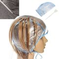 Disposable Salon Hair Coloring Highlighting Cap Hair Dye Caps Pre-hole Plastic Hair Tinting Caps for Barber Shop Salon Home Use. 