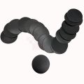BLACK CIRCLE CUTOUTS - PACK OF 183 CIRLCE CUTOUTS - 2 INCH CIRCLE. 