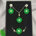 pendant with earrings and bracelet | 14 august accessories for girls. 