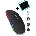 Logitech M150 Wireless Bluetooth Mouse – Rechargeable, High-Precision Sensor, Ergonomic Design, Multi-Device Connectivity, Silent Clicks, Long Battery Life – Includes Free Mouse Pad. 