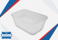 1000ML Plastic Container with Lid (Rectangle) Pack of 12. 