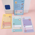 80 Sheets/set Kawaii Girl Sticky Notes Pad Diary Stationary Scrapbook Sticky Notes. 