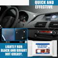 Car Cleaning Wipe Efficient Car Interior Cleaner Protective Wipes. 