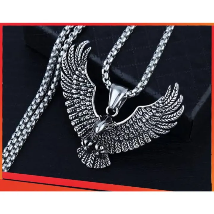 Silver%20Eagle%20Locket%20For%20Men%20-%20Image%203