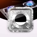 Online Karachi Pack of 10 - Aluminum Foil Gas Stove Burner Covers, Disposable Bib Liners Stove Covers for Kitchen Gas Range Top, Aluminum Foil Plate Gas Hob Protector Burner Cover Stovetop Protector. 