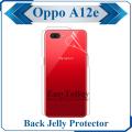 Oppo A12e Back Jelly Protector Clear Soft Protection Film Transparent Hydrogel Film Protector For Oppo A12e. 