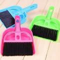 Mini Dustpan with Brush Broom Set for Multi-Purpose Cleaning Brush Keyboards, Dining Table, Car Cleaning, Refrigerator Cleaning kit, Carpets  Desktop Sweep Cleaning Brush Small Broom Household New Mini Dustpan Set. 