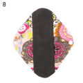 Washable Bamboo Charcoal Cloth Menstrual Pad Reusable Women Sanitary Panty Liner. 