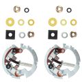 OUMERY 2X for 250 350 400 450 500 Rancher Foreman Recon Brush Plate Rebuild Kit 31206-MN4-008. 