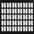 5/10/20/30/50 Pcs- Quick Wiring Electric Cable Connectors Screw Less Wire Connectors Press Type Quick Splice Wire Connector for Electric Connection Press Type Self Locking Quick Wiring Connector Quick Wiring Terminal  for LED Ceiling Lights  CH-2. 