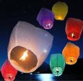 10 Sky Lanterns Pack in Multi Colors. 