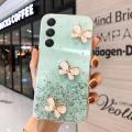 New Phone case For Samsung Galaxy A24 Glitter Soft Transparent Butterfly Stars glitter Moon For Samsung A24 Phone cover. 