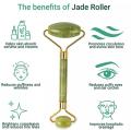 Jade Roller and gua sha- Jade Face Roller - Face Roller: Jade - Face Massager, Anti-Aging Tool, Facial Roller for Face, Eyes, Neck - Authentic, Durable, Noiseless Design MUILTICOLOR. 