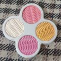 4 Color Blush on and Highlighter Mini Palette - Trendy Colour Matte Blusher Kit Makeup Blushon Make up Cosmetic Shimmer Pallete. 
