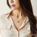 HighSpark Clover Necklaces for Women | Four Leaf Clover Necklace Pendant | Lovely Gift. 