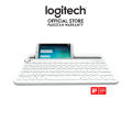 Logitech K480 Bluetooth Multi-Device Keyboard for Computers, Tablets and Smartphones (White). 