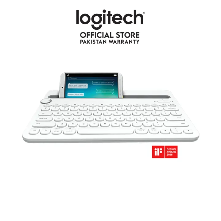 Logitech%20K480%20Bluetooth%20Multi-Device%20Keyboard%20for%20Computers,%20Tablets%20and%20Smartphones%20(White)%20-%20Image%204