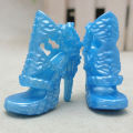 10 Pairs Super Cute Mixed Style Wedding Fashion Shoes for Doll Christmas Gift. 