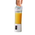 Wireless Portable Juicer Blender USB Rechargeable Electric Fruit Juice Maker Cup, 2 in 1 Juicing & Direct Drinking Design, Mini Smoothie Mixer for Fresh Fruit Juice, Shakes and Smoothies, Lightweight Personal Blender for Kitchen Office Gym Travel Camping. 