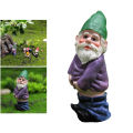 Fairy Garden Accessories Outdoor,Gnomes Garden Decorations-Mini Gnomes Fairy Garden Statue for Fairy Gardens Decoration. 
