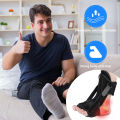 Plantar Fasciitis Night Splint Adjustable Foot Drop Orthopedic Brace Achilles Tendonitis Pain Relief Comfortable Plantar Brace. 