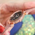 Unisex Stars Little Point Frosted Belt Watch Dotted With Roman Scale Watch часы женские наручные montre femme relojes para mujer. 