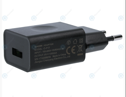 Original Xiaomi Travel charger C-P17 1000mAh black 1G017120994201C