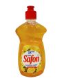 Safon Dishwash Lemon Liquid Bottle 475ml. 