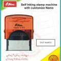 Shiny self inking stamps S-843 medium size printer with customize name and address  Online Stamp House. 