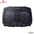 Coolbell CB18 Cooling Pad For 14-17 Inch Laptops Gaming Notebook with 2 large Fans and 2 small Fans USB Powered Adjustable Mounts Stand with LED RGB Lights. 