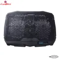 Coolbell CB18 Cooling Pad For 14-17 Inch Laptops Gaming Notebook with 2 large Fans and 2 small Fans USB Powered Adjustable Mounts Stand with LED RGB Lights. 