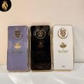 Asfand Brothers for Infinix Note 7 Back Cover Luxury 6D Plating Soft Case Camera Lens Protection - Crome Case. 
