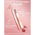SHEGLAM Bold Booster Lip Plumper Dupe Set (8 Pcs Set / Single Shade) - High Shine Hydrating Tinted Lip Gloss for Fuller Lips. 