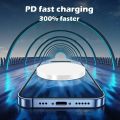 20W Magsafe Magnetic Wireless Charger Cable For iPhone 13 12 14 15 Pro Max AirPods Pro USB C Fast Quick Wireless Charging Cable. 