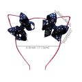 Jojo Siwa Rainbow Printed Ribbon Hair Bows Hairband For Girls Boutique JOJO BOWS Headbands Children Hair Accessories. 