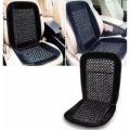Summer Seats Foam Border wooden Beads Seat Black. 