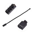 4-Pin Computer CPU/Case Fan Power Multi Splitter Connector Cable Adapter. 