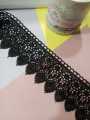 Black chori lace. 