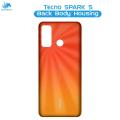 Tecno Spark 5 Rear Back Body Casing Housing Replacement Battery Back Door For Tecno Spark 5 - Orange. 