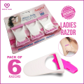 6-Pack Soft Blades Body Razor for Women: Safit's Hair Removal Solution Safety Razor | Women Shave Body Razor |  Disposable | Soft Blades | Safit Hair Trimmer | Wet Use shaving razor. 